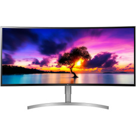 Monitor LG 38WK95C-W - 37,5"/3840x1600 (UW4K)/60Hz/21:9/zakrzywiony/IPS/FreeSync/5 ms/USB-C/Biało-srebrny