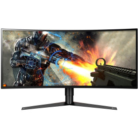 Monitor LG 34GK950G-B - 34"/3440x1440 (UWQHD)/120Hz/21:9/zakrzywiony/nanoIPS/G-Sync/5 ms/pivot/Czarny
