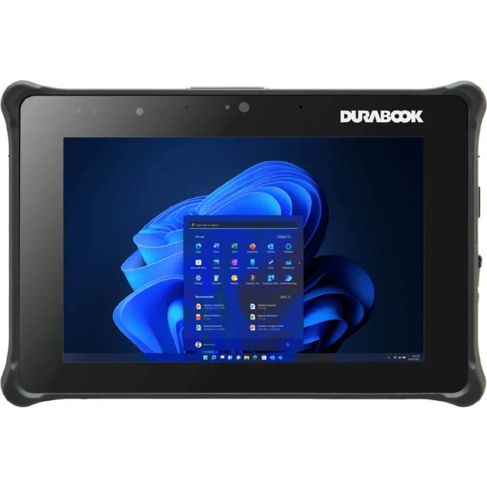 Tablet Durabook R8 R8H1P1DA_BXX, i5-1230U, 8" WXGA, 128GB, 8GB, Czarny, Win11 Pro, 2 lata Carry-in | Sklep ITnes.pl, IT for BUSI