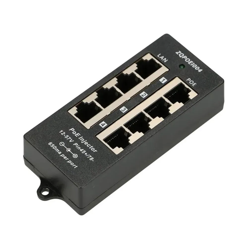 Zasilacz POE Extralink EX.12646 - 4 porty 10|100Mbps | Sklep ITnes.pl - IT for BUSINESS