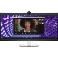 Monitor Dell P3424WEB 210-BFOB, 34,14", 3440x1440 (UWQHD), 60Hz, 21:9, zakrzywiony, IPS, 8 ms, kamera, USB-C, Czarno-srebrne | S