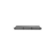 Patchpanel 19" Lanberg PPS6-1024-B - 24 ekranowane porty, 1U, KAT. 6, czarny