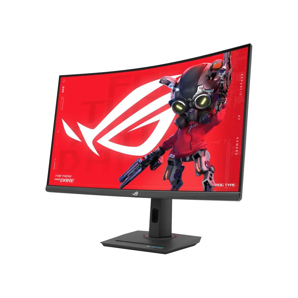 Monitor ASUS ROG Strix XG32WCMS - 31,5"/2560x1440 (QHD)/zakrzywiony/Fast VA/FreeSync/1 ms/USB-C/Czarny