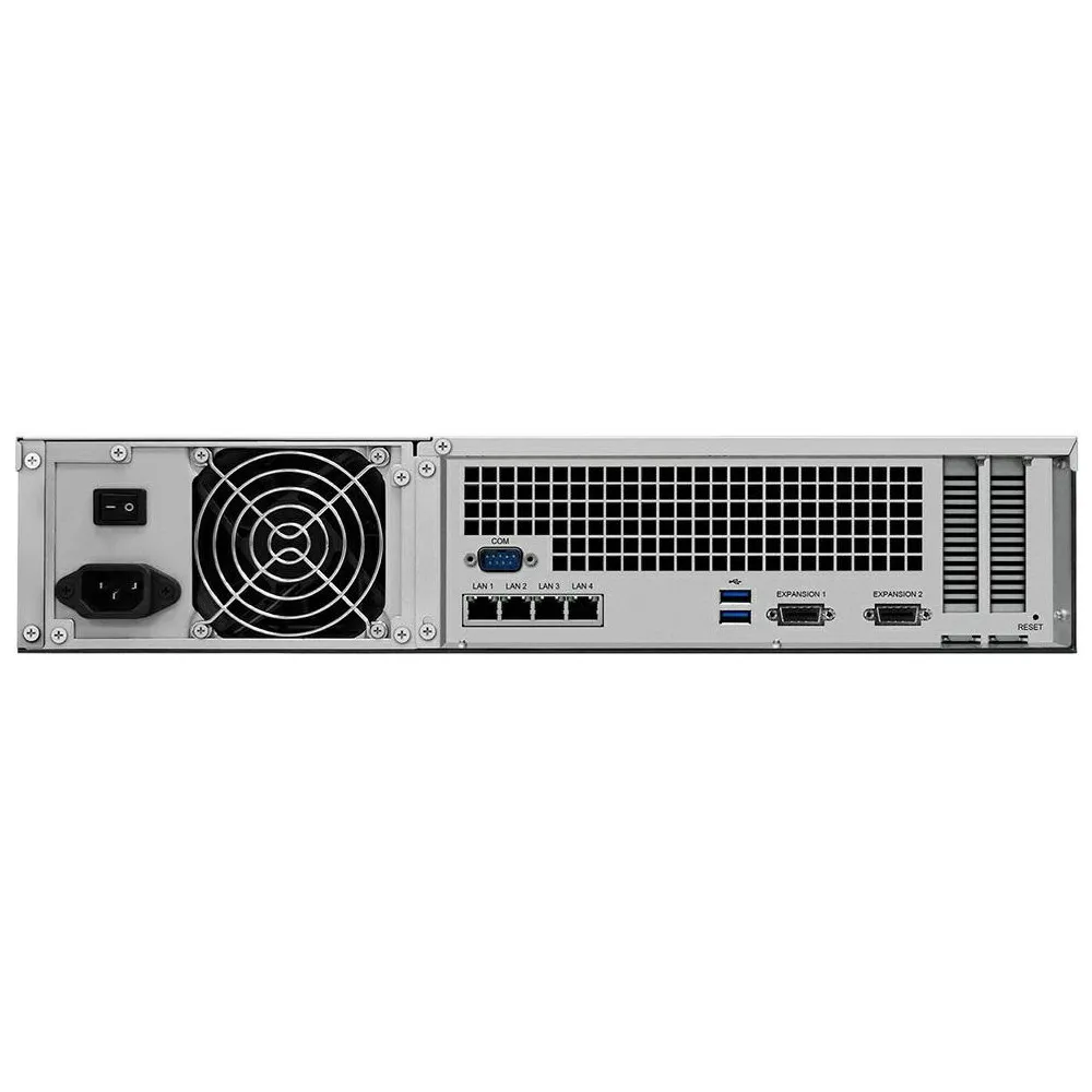 Zdjęcie produktu Serwer NAS Synology Rack XS+/XS RS3618XSYB - Rack (2U)/Intel Xeon D-1521 2.2GHz/16 GB RAM/16 TB/12 wnęk/hot-swap