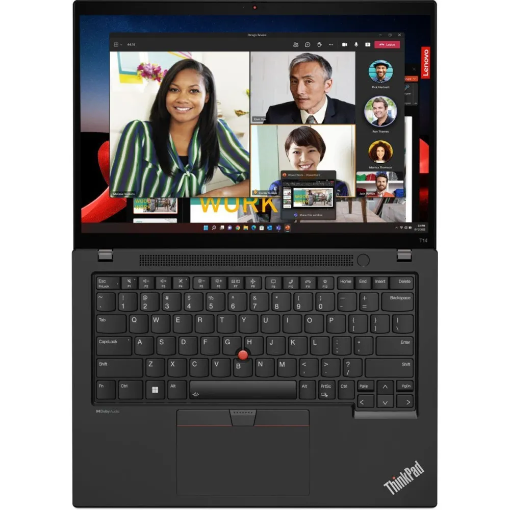 Zdjęcie produktu Laptop Lenovo ThinkPad T14 Gen 4 AMD 21K3000GPB - Ryzen 5 PRO 7540U/14" WUXGA IPS/RAM 16GB/SSD 512GB/Windows 11 Pro/1 rok OS-Pr