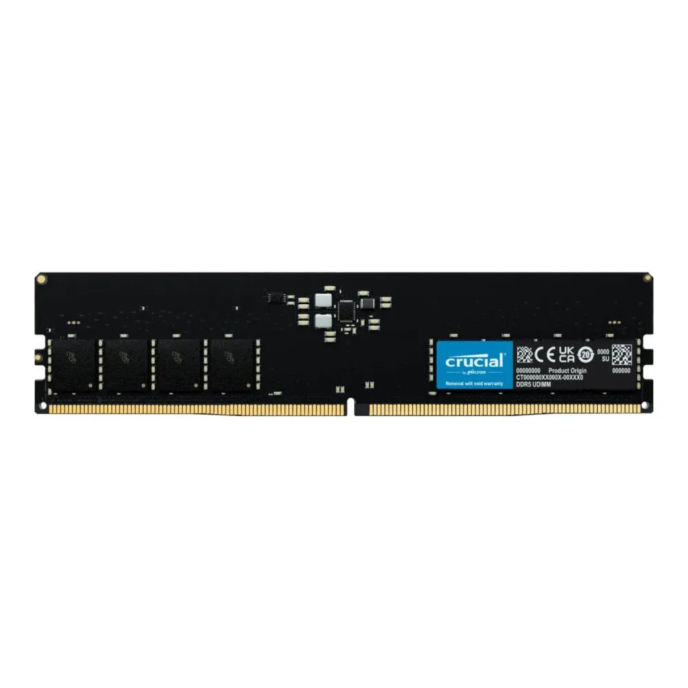 Pamięć RAM 1x8GB DIMM DDR5 Crucial CT8G56C46U5 - zdjęcie poglądowe 1