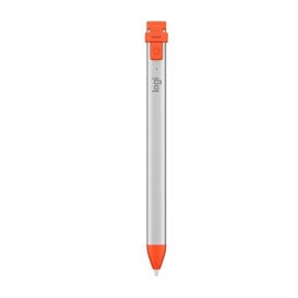 Rysik Logitech Crayon 914-000034 do iPad - Kolor srebrny, Pomarańczowy, Metalowy