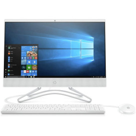 Komputer All-in-One HP 205 G4 9US07EA - Athlon Silver 3050U/21,5" FHD IPS/RAM 8GB/SSD 256GB/Biały/WiFi/DVD/Windows 10 Pro/3OS