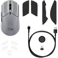 Mysz bezprzewodowa HP HyperX Pulsefire Haste 2 Pro Wireless Mouse A1KY5AA - 4000 Hz, 26000 DPI, Szara