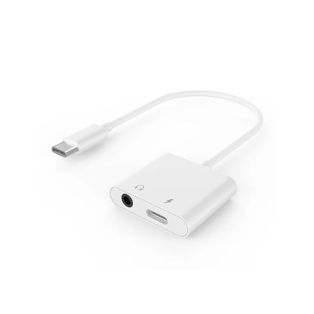 Adapter Gembird USB-C, miniJack i USB-C A-CM-3.5FP-01 - zdjęcie poglądowe 4