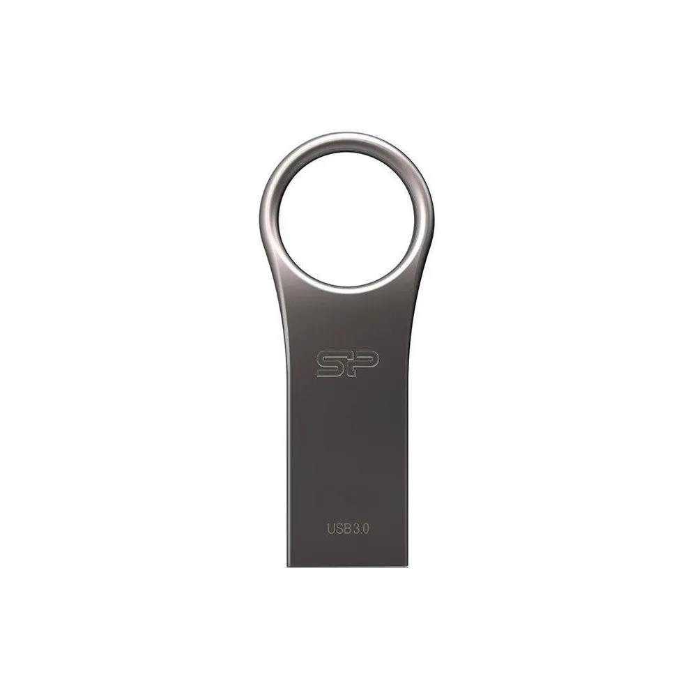 Pendrive Silicon Power Jewel J80 32 GB SP032GBUF3J80V1T - USB 3.0, Srebrny