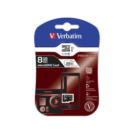 Verbatim 44012 KARTA PAMIĘCI VERBATIM MICRO SDHC 8GB CLASS 10