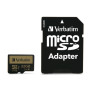 Verbatim 44033 KARTA PAMIĘCI VERBATIM MICRO SDHC PRO+ 32GB CLASS 10 UHS-3 + ADAPTER SD - zdjęcie poglądowe 2