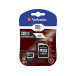 Karta pamięci Verbatim Premium MicroSDXC 32 GB + adapter 44083 - Class 10 UHS-I|U1, Czarna