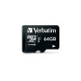 Karta pamięci Verbatim Premium MicroSDXC 64 GB + adapter 44084 - zdjęcie poglądowe 4
