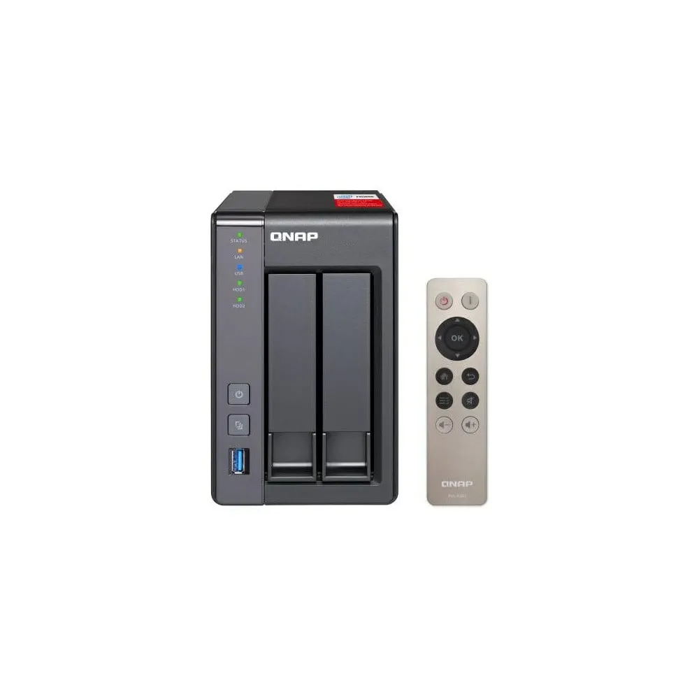 Serwer NAS QNAP Tower TS-251+-8G, Tower, Intel Celeron J1900, 8GB RAM, 2 wnęki, hot-swap, 2 lata Carry-in | Sklep ITnes.pl, IT f