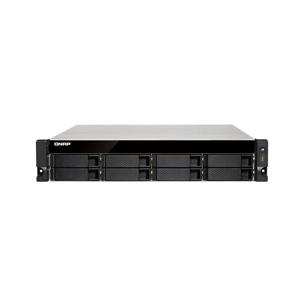 Serwer NAS QNAP Rack TS-863XU-RP-F9L, Rack (2U), G-Series GX-420MC, 8GB RAM, 56TB, 8 wnęk, hot-swap, 3 lata Carry-in | Sklep ITnes.pl, IT for BUSINESS