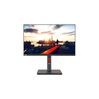 Monitor Lenovo ThinkVision P24h-30 63B3GAT6EU, 23,8", 2560x1440 (QHD), 60Hz, IPS, HDR, 6,000 ms, pivot, USB-C, Czarny | Sklep IT