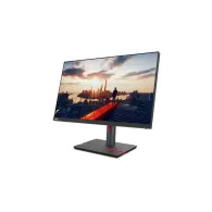 Monitor Lenovo ThinkVision P24h-30 63B3GAT6EU, 23,8", 2560x1440 (QHD), 60Hz, IPS, HDR, 6,000 ms, pivot, USB-C, Czarny | Sklep IT