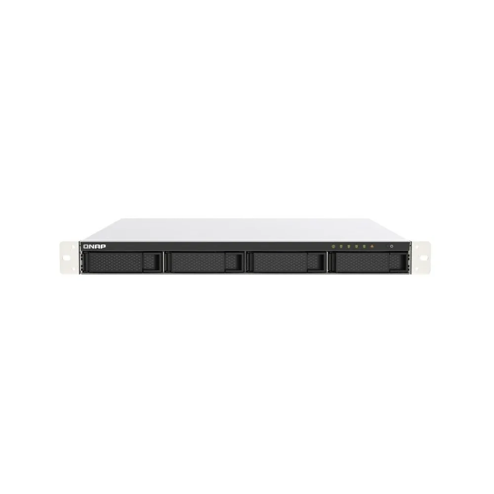Serwer NAS QNAP Rack TS-453DU-QJ, Rack (1U), Intel Celeron J4125, 4GB RAM, 12TB, 4 wnęki, hot-swap, 3 lata Carry-in | Sklep ITne