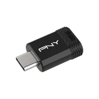 Pendrive PNY Elite-X Fit USB-C 3.2 64GB P-FDI64GEXFITC-GE - do 200MB|s odczyt, do 100MB/s zapis, Czarny