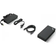 Stacja dokująca Lenovo ThinkPad Universal USB-C Smart Dock 40B20135EU, 1xHDMI, 2xDisplayPort, 1xUSB-C, 3xUSB 3.1, 2xUSB 2.0, RJ-