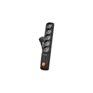 Listwa antyprzepięciowa Acar F5 W2052 - 5 gniazd/2,5 m/Czarna | Sklep ITnes.pl - IT for BUSINESS