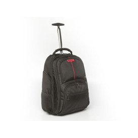 Plecak na laptopa Verbatim Trolley Paris 17" 49852 - Czarny, Czerwony