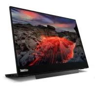 Monitor Lenovo ThinkVision M14t Gen 2 63FDUAT6WL, 14", 2240x1400, 60Hz, 16:10, IPS, 8 ms, pivot, MT, USB-C, Czarny | Sklep ITnes