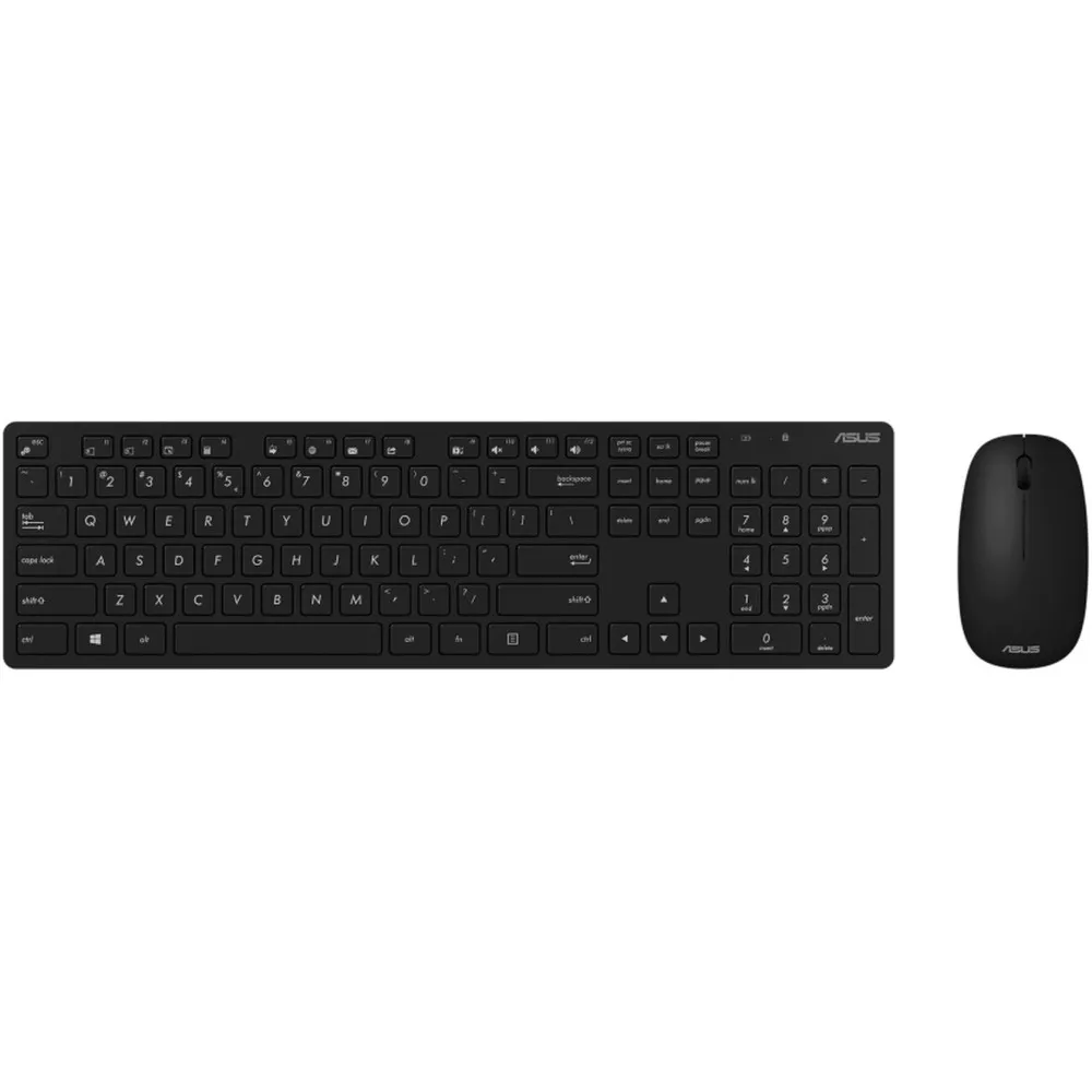 Zestaw bezprzewodowy klawiatury i myszy ASUS W5000 Wireless Keyboard and Mouse Set 90XB0430-BKM2C0, Czarny | Sklep ITnes.pl, IT for BUSINESS