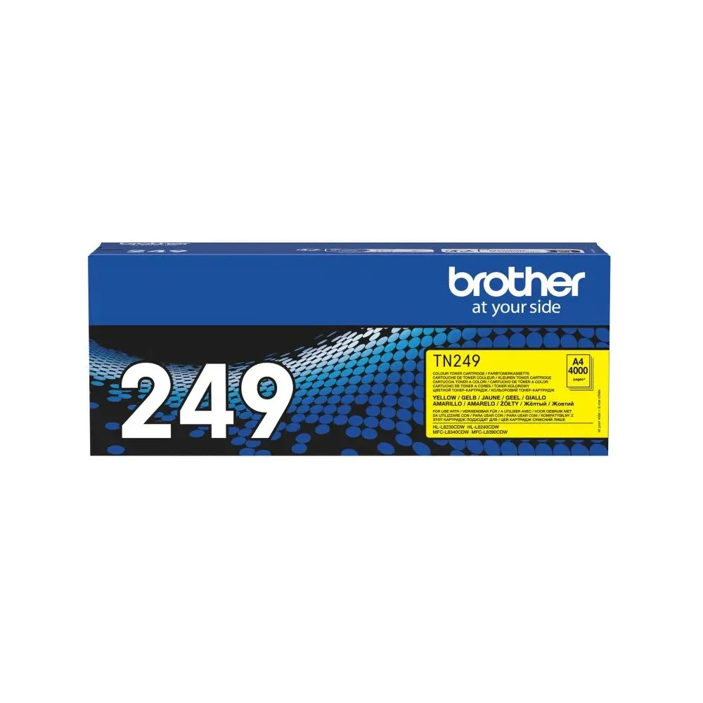 Toner Brother TN-249M Yellow TN249Y - Oryginał, 4000 stron