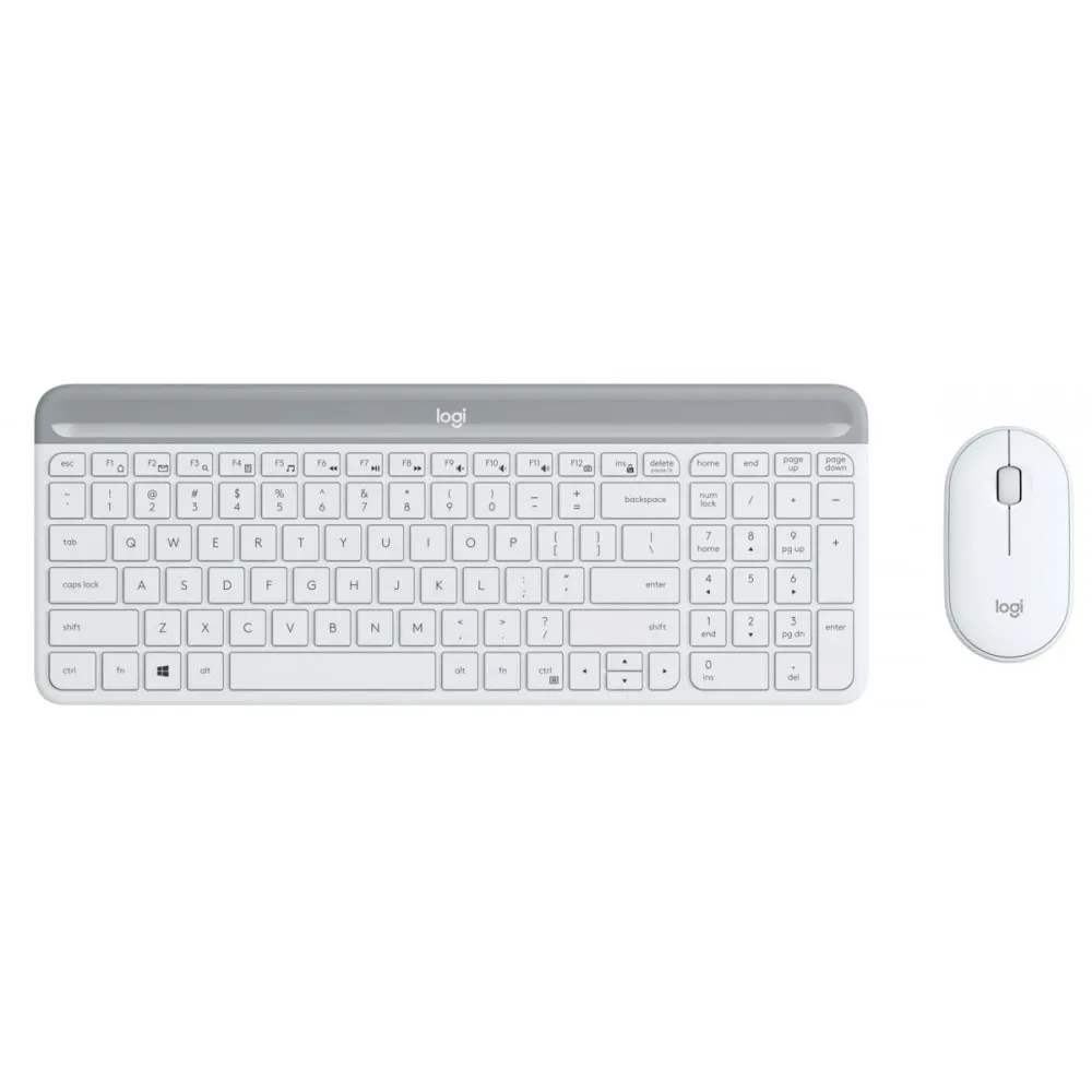 Zestaw klawiatura i mysz Logitech MK470 Wireless Combo 920-009205 - Biały - 920-009205 | Sklep ITnes.pl - IT for BUSINESS