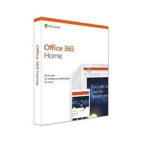 Microsoft Office 365 Home PL Box P4 Subskrypcja 1Rok ,  do 6Użytkowników ,  5Urządzeń Win, Mac 6GQ-01016. Zastępuje P, N: 6GQ-00704 - zdjęcie poglądowe 3