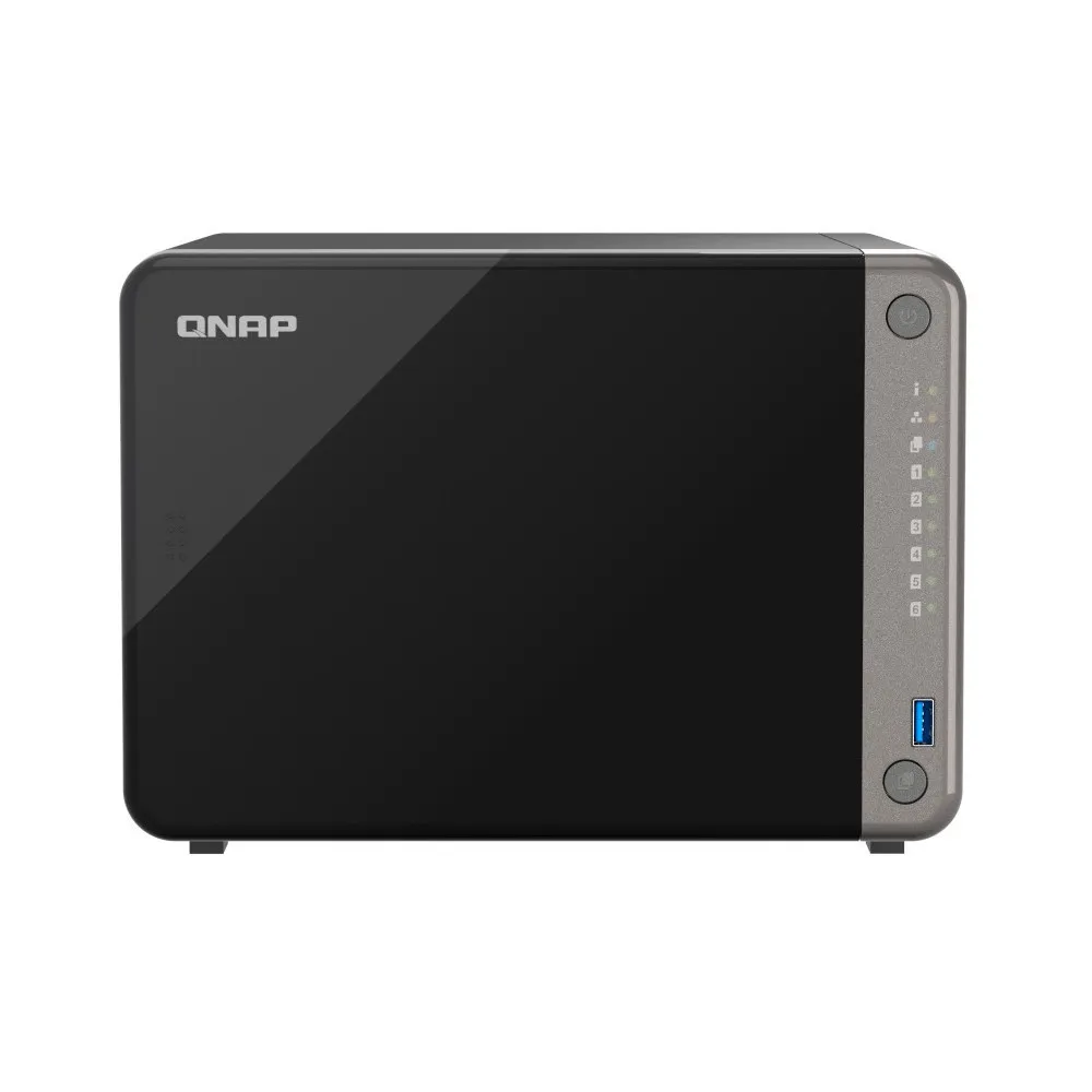 Serwer NAS QNAP Tower TS-AI642-3T, Tower, 8-core ARM Cortex 64-bit Processor ( 4-core Cortex-A76 2.2 GHz + 4-core Cortex-A55 1.8 GHz ), 8GB RAM, 8TB, 6 wnęk, 3CI | Sklep ITnes.pl, IT for BUSINESS