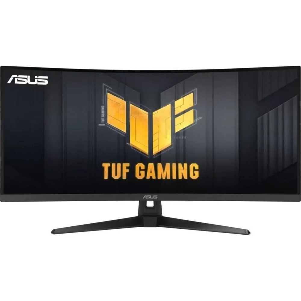 Monitor ASUS TUF Gaming VG34VQ3B, 34", 3440x1440 (UWQHD), 180Hz, 21:9, zakrzywiony, VA, FreeSync, HDR, 1 ms, Czarny | Sklep ITne