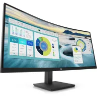 Monitor HP P34hc G4 21Y56AA, 34", 3440x1440 (UWQHD), 60Hz, 21:9, zakrzywiony, VA, 5 ms, USB-C, Czarny | Sklep ITnes.pl, IT for B