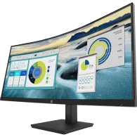 Monitor HP P34hc G4 21Y56AA, 34", 3440x1440 (UWQHD), 60Hz, 21:9, zakrzywiony, VA, 5 ms, USB-C, Czarny | Sklep ITnes.pl, IT for B