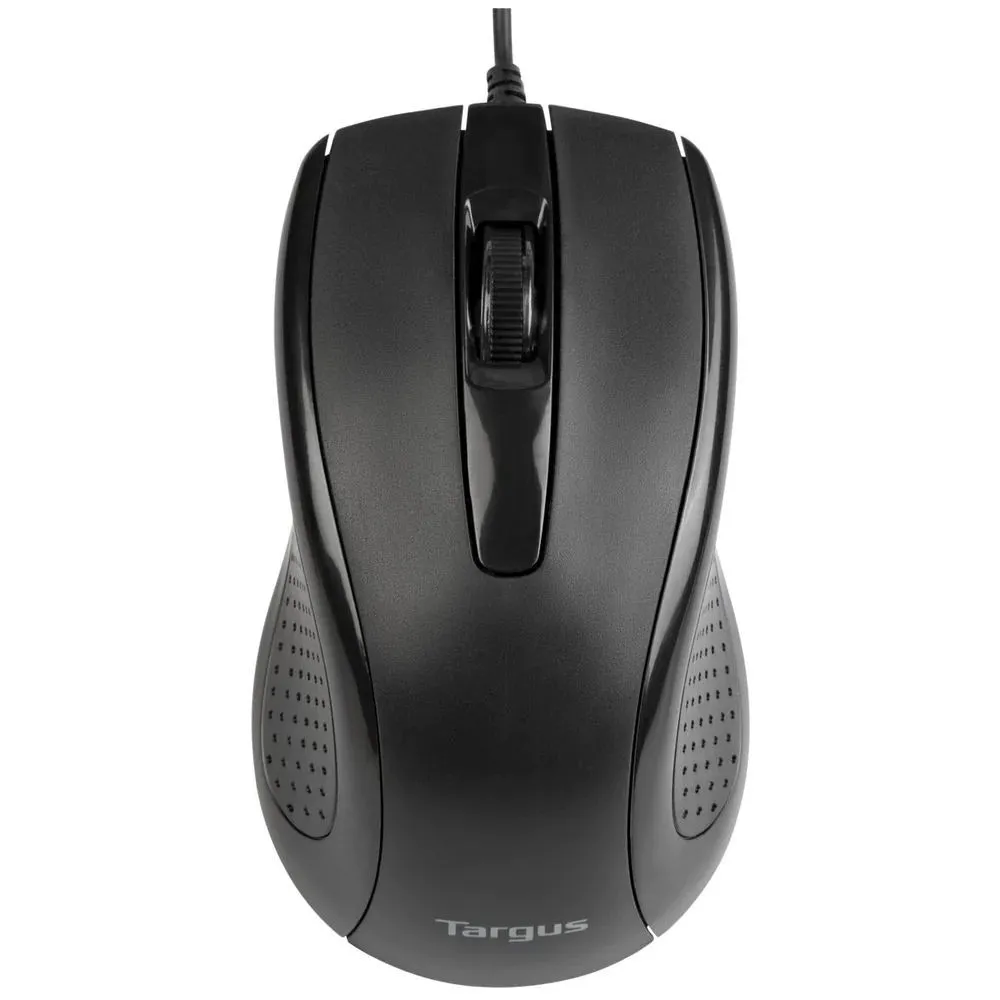 Mysz przewodowa Targus Optical Antimicrobial Wired Mouse AMU81AMGL - Czarna Mysz przewodowa Targus Optical Antimicrobial Wired Mouse AMU81AMGL - Czarna