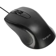 Mysz przewodowa Targus Optical Antimicrobial Wired Mouse AMU81AMGL - Czarna