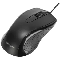 Mysz przewodowa Targus Optical Antimicrobial Wired Mouse AMU81AMGL - Czarna