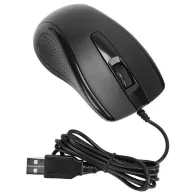 Mysz przewodowa Targus Optical Antimicrobial Wired Mouse AMU81AMGL - Czarna