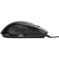 Mysz przewodowa Targus Optical Antimicrobial Wired Mouse AMU81AMGL - Czarna