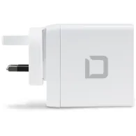 Ładowarka sieciowa Dicota Travel Laptop GaN Charger Universal PRO 100W D31983 - 1x USB-A, 2x USB-C, PD 3.0 100W, Biała