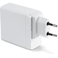 Ładowarka sieciowa Dicota Travel Laptop GaN Charger Universal PRO 100W D31983 - 1x USB-A, 2x USB-C, PD 3.0 100W, Biała