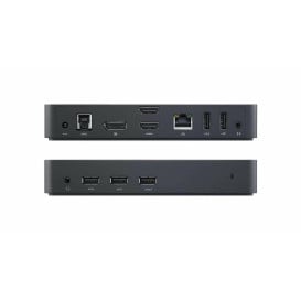 Replikator portów Dell USB 3.0 Ultra HD D3100 452-BBOT - 1 x DP/3 x USB 3.0/2 x HDMI/1 x RJ-45/2 x USB 2.0/Czarny