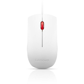 Lenovo 4Y50T44377 Essential USB Mouse(White)