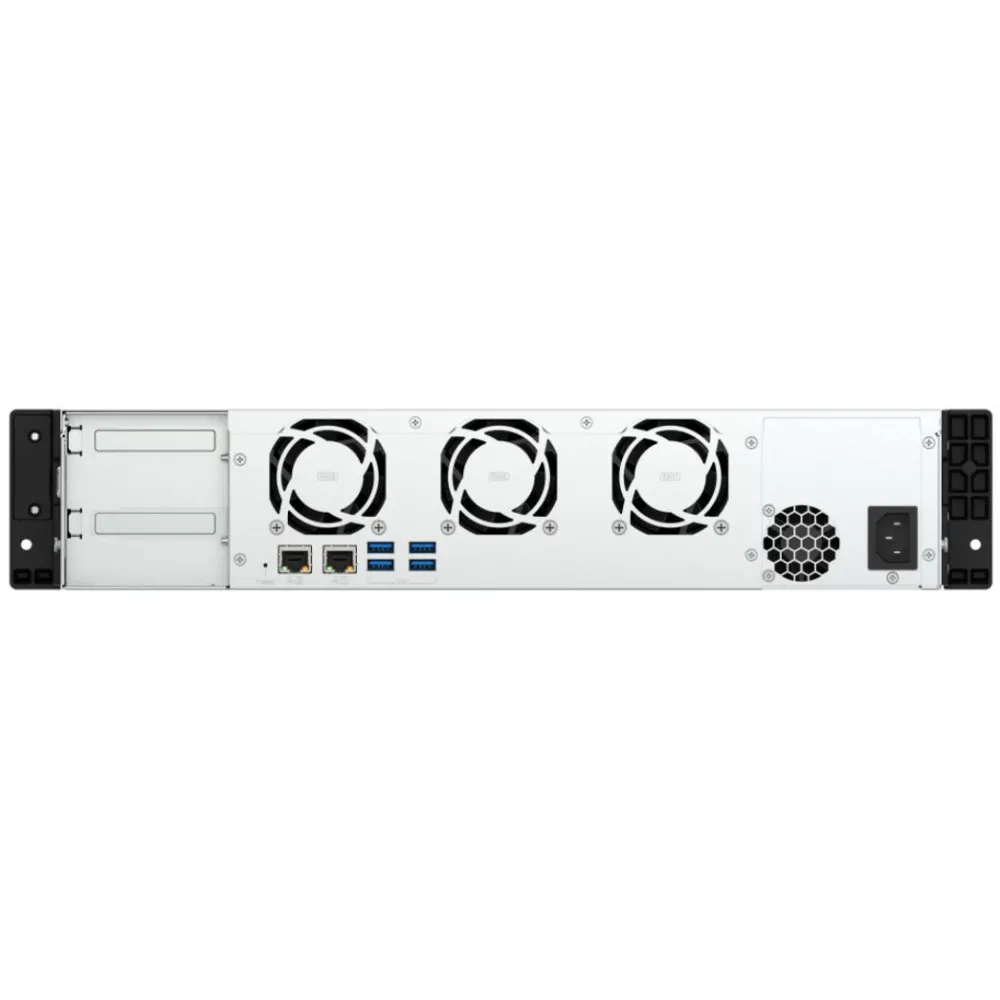 Zdjęcie produktu Serwer NAS QNAP Rack TS-855EU-99 - Rack (2U)/Intel Atom C5125/32 GB RAM/56 TB/8 wnęk/3 lata Carry-in