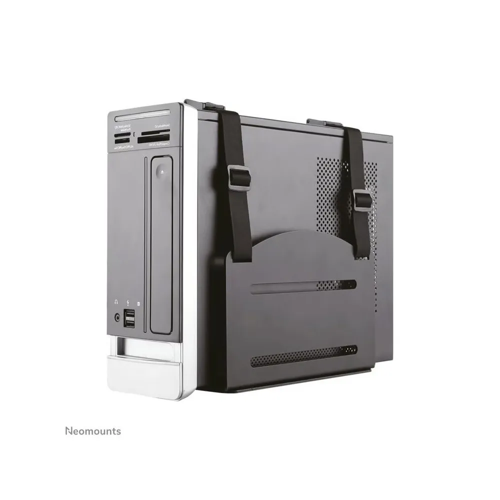 Uchwyt ścienny Neomounts by Newstar CPU Holder CPU-W100BLACK - głębokość 12-21 cm, Czarny Uchwyt ścienny Neomounts by Newstar CPU Holder CPU-W100BLACK - głębokość 12-21 cm, Czarny