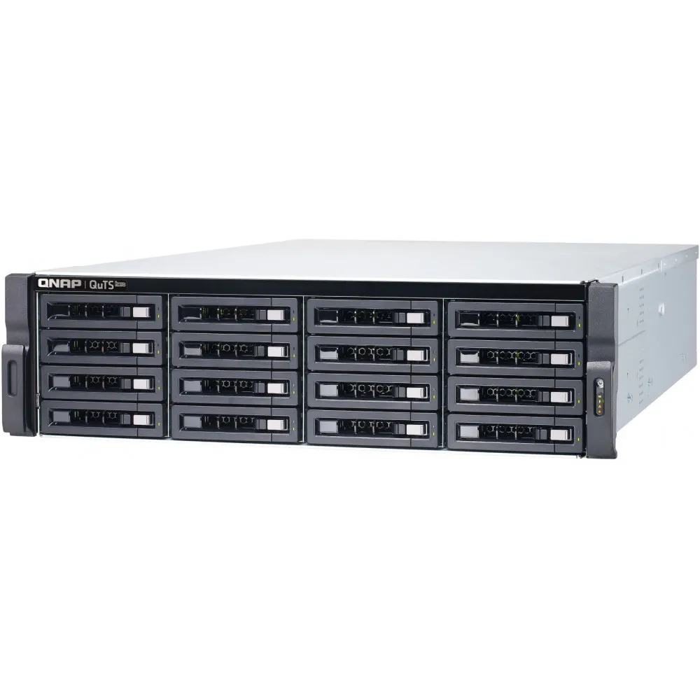 Serwer NAS QNAP Rack TS-H1677XU-RP-3700X-UB30 - Rack (3U)/AMD Ryzen 7 3700X/32 GB RAM/20 TB/16 wnęk/hot-swap/3 lata Carry-in - zdjęcie