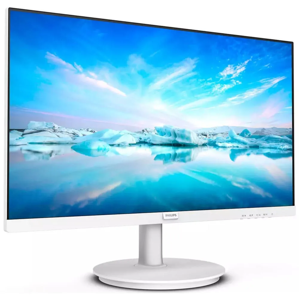 Monitor Philips 241V8AW/00 - 23,8"/1920x1080 (Full HD)/75Hz/IPS/4 ms/Biały - zdjęcie